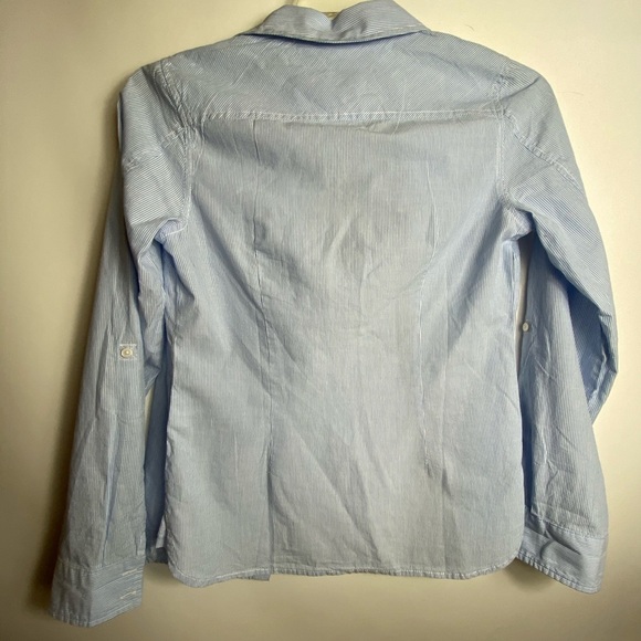 tommy hilfiger womens blouse Sz SP  Blue Color - Picture 4 of 5